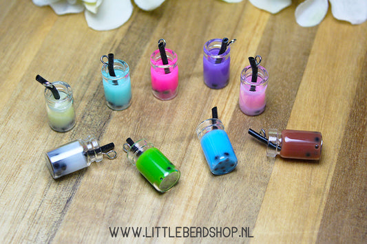 Bubble Tea Charms, pack of 5