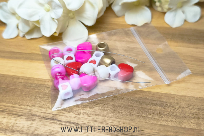 DIY-pakket Lint Armbandjes Maken 'Mama'