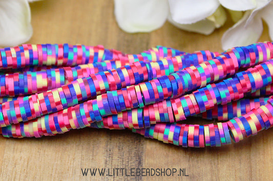 Katsuki Beads Colorburst Dark 6mm, per strand