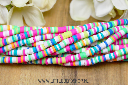 Katsuki Beads Mix Sweet Colors 4mm, per strand