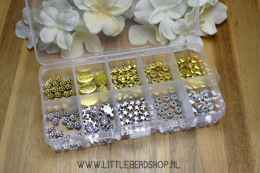 Kralenbox Metalen Tussenkralen Assorti