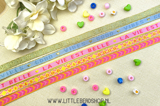 Lint Armbandjes Kit - 'Good Vibes'
