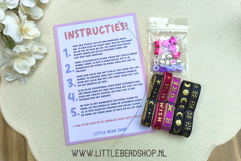 Lint Armbandjes Kit - Night Sky π