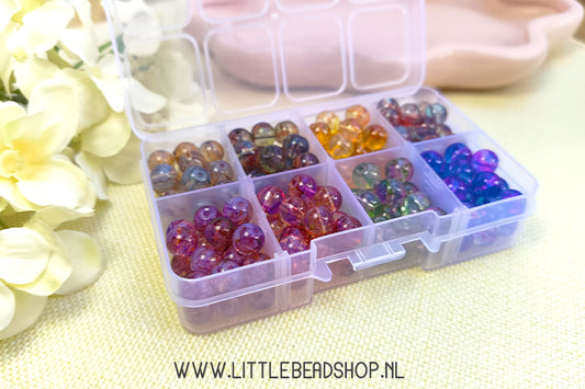 Kralenbox Glaskralen Secret Forest, per box