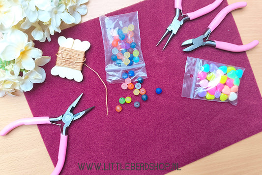 Bead mat burgundy red, per piece