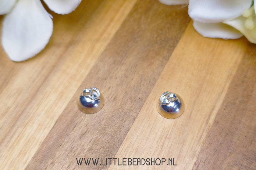 Magneet Sluitingen zilverkleur 14mm, per set