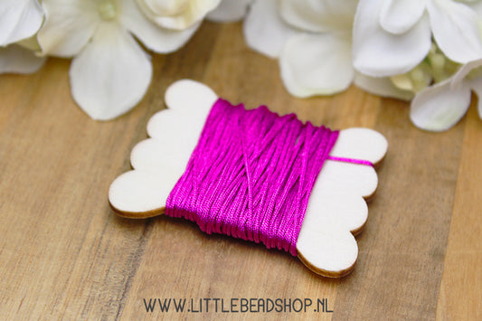 Nylon Cord Deep Purple 0.8mm, 5 meters