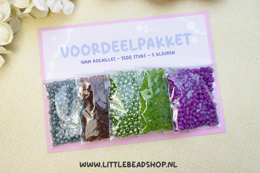 Voordeelpakket 4mm Rocailles - Mystic Woods (uitverkoop!)