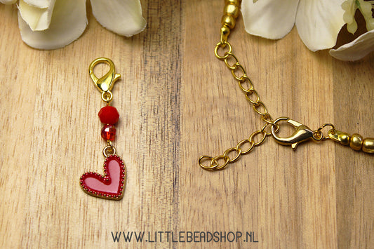 Sluitingen karabijn goudkleur 14mm, 10 stuks