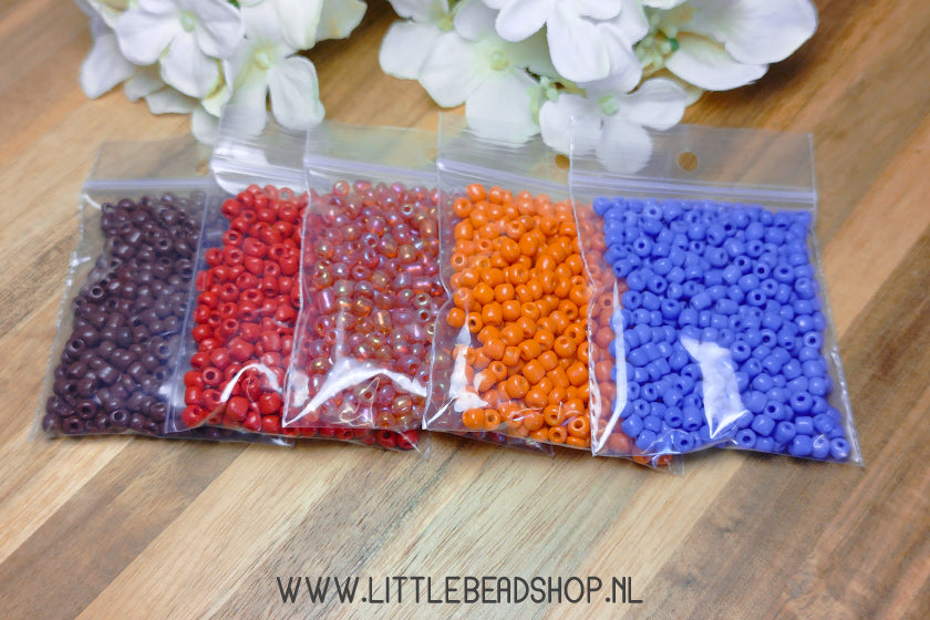 Voordeelpakket Rocailles 4mm 'Autumn Feelings'