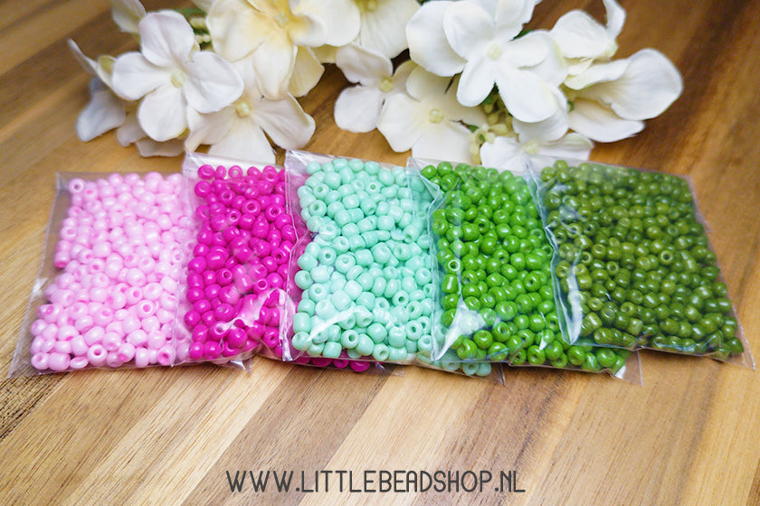 Voordeelpakket Rocailles 4mm 'Wild Flowers'