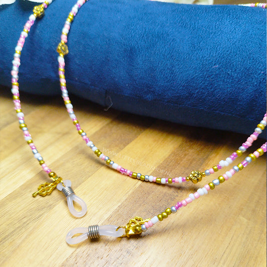 Tussenkralen bloemetje goudkleur, +/- 30 stuks