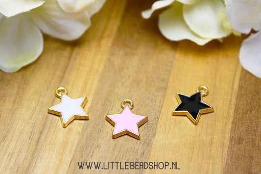 Emaille Bedels Ster, per stuk