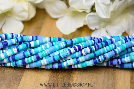 Katsuki Beads Mix Beach Party 4mm, per strand