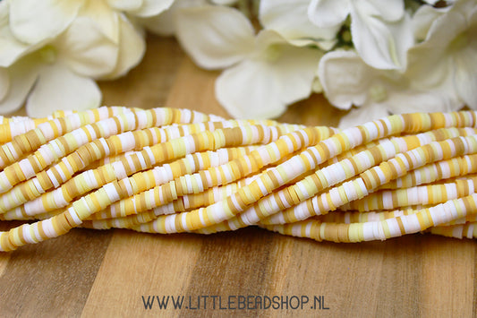 Katsuki Bead Mix Golden Sun 4mm, per strand