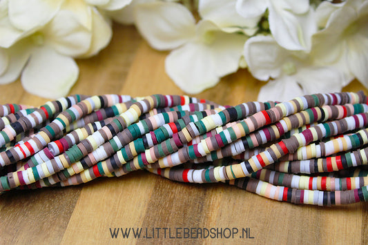 Katsuki Beads Mix Love Nature 4mm, per strand