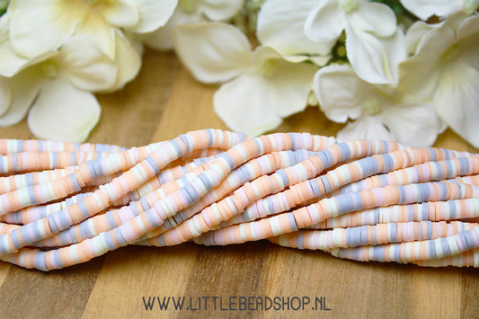 Katsuki Beads Mix Natural Colors 4mm, per strand