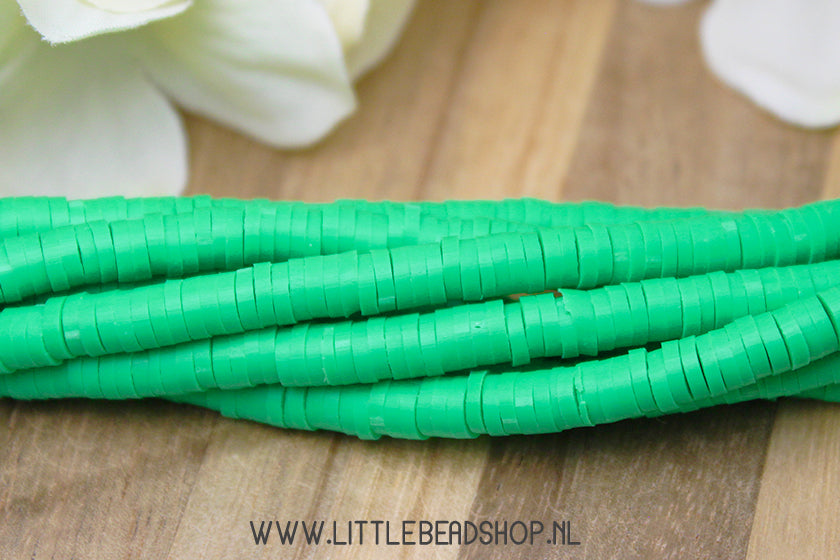 Katsuki Kralen Sea Green 4mm, per streng