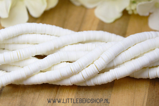 Katsuki Beads Off White 6mm, per strand