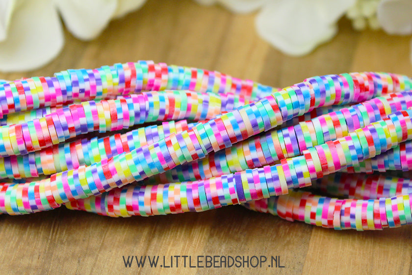 Katsuki Beads Colorburst 6mm, per strand