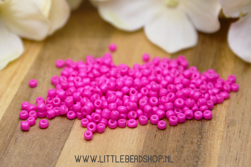 Rocailles Sweet Pink 2mm, 15 gram