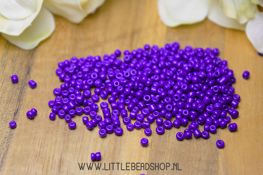 Rocailles Cornflower Blue 2mm, 15 gram