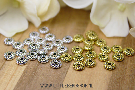 Intermediate beads Whirlpool, +/- 30 pieces