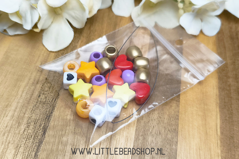 DIY Ribbon Bracelet Kit 'Luxury Vibes'