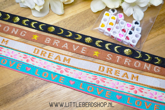 DIY-pakket Lint Armbandjes Maken 'Dream'
