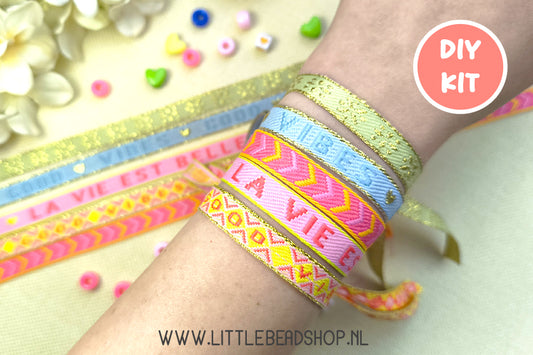 Lint Armbandjes Kit - 'Good Vibes'