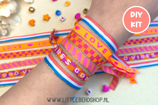 Lint Armbandjes Kit - Koningsdag Vibes 🧡