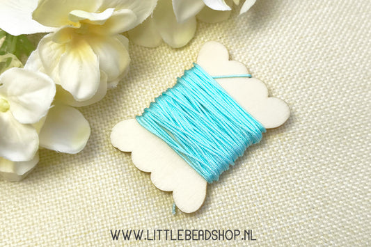 Nylon Koord Hemels Blauw 0.8mm, 5 meter