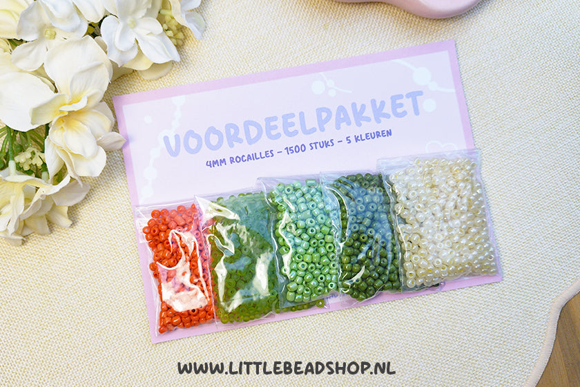 Voordeelpakket 4mm Rocailles - Early Autumn (uitverkoop!)