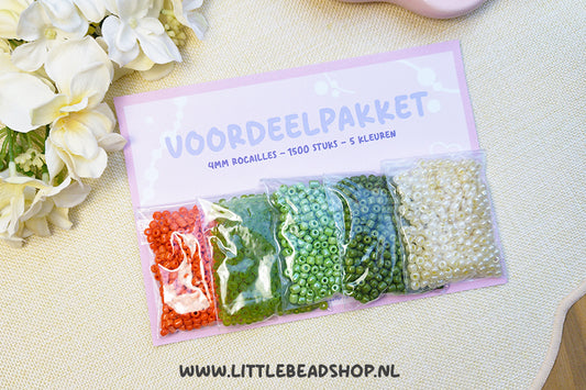 Voordeelpakket 4mm Rocailles - Early Autumn (uitverkoop!)