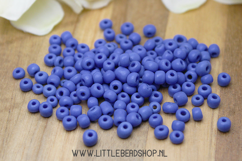 Rocailles Cornflower Blue 4mm, 27 gram