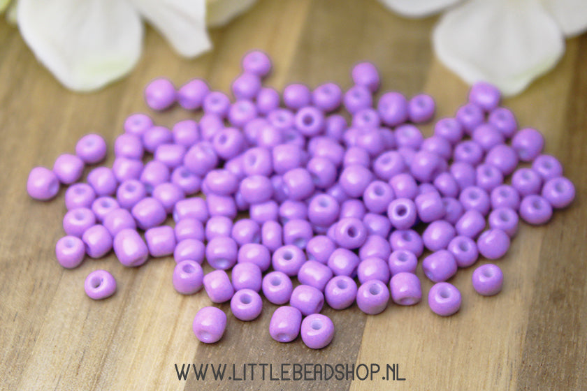 Rocailles Lilac Purple 4mm, 27 gram