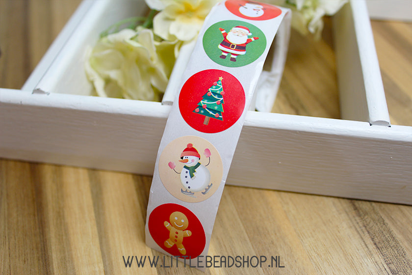 Stickers Holly Jolly Christmas 25mm