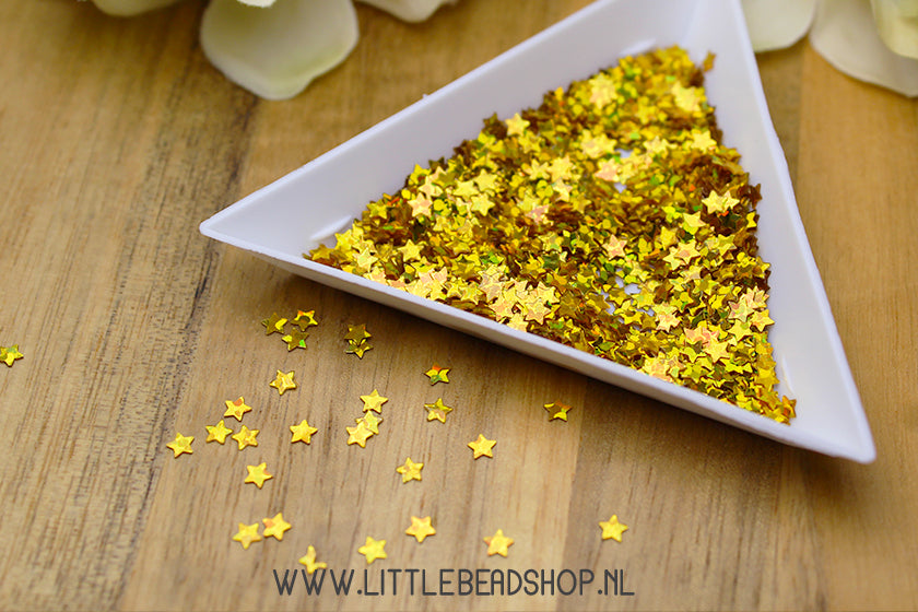 Confetti Sterretjes Goud, 10 gram